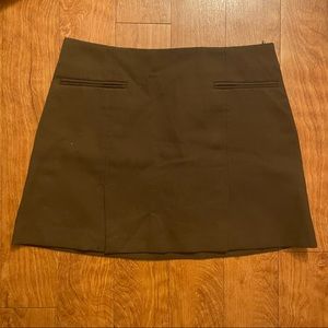 Zara Olive green mini skirt
